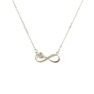 MINIMAL. MODERN. YOU Minimal Necklace for Women | Anti-Tarnish Jewellery | Latest Fashion Jewellery Accessories for Girls | Minimal Jewelry | Ideal for Gifting | Infinity Pendant